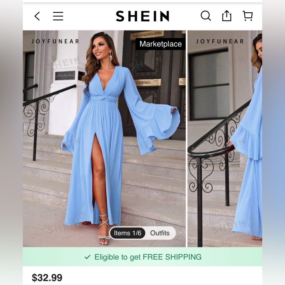 Flowy SHEIN dress